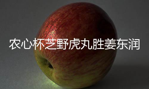 农心杯芝野虎丸胜姜东润 23日中国队杨楷文将出战